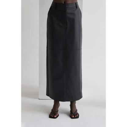 Leather Maxi Skirt