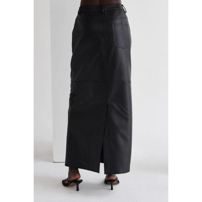 Leather Maxi Skirt