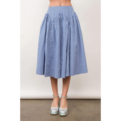 The Blue Farmer Skirt