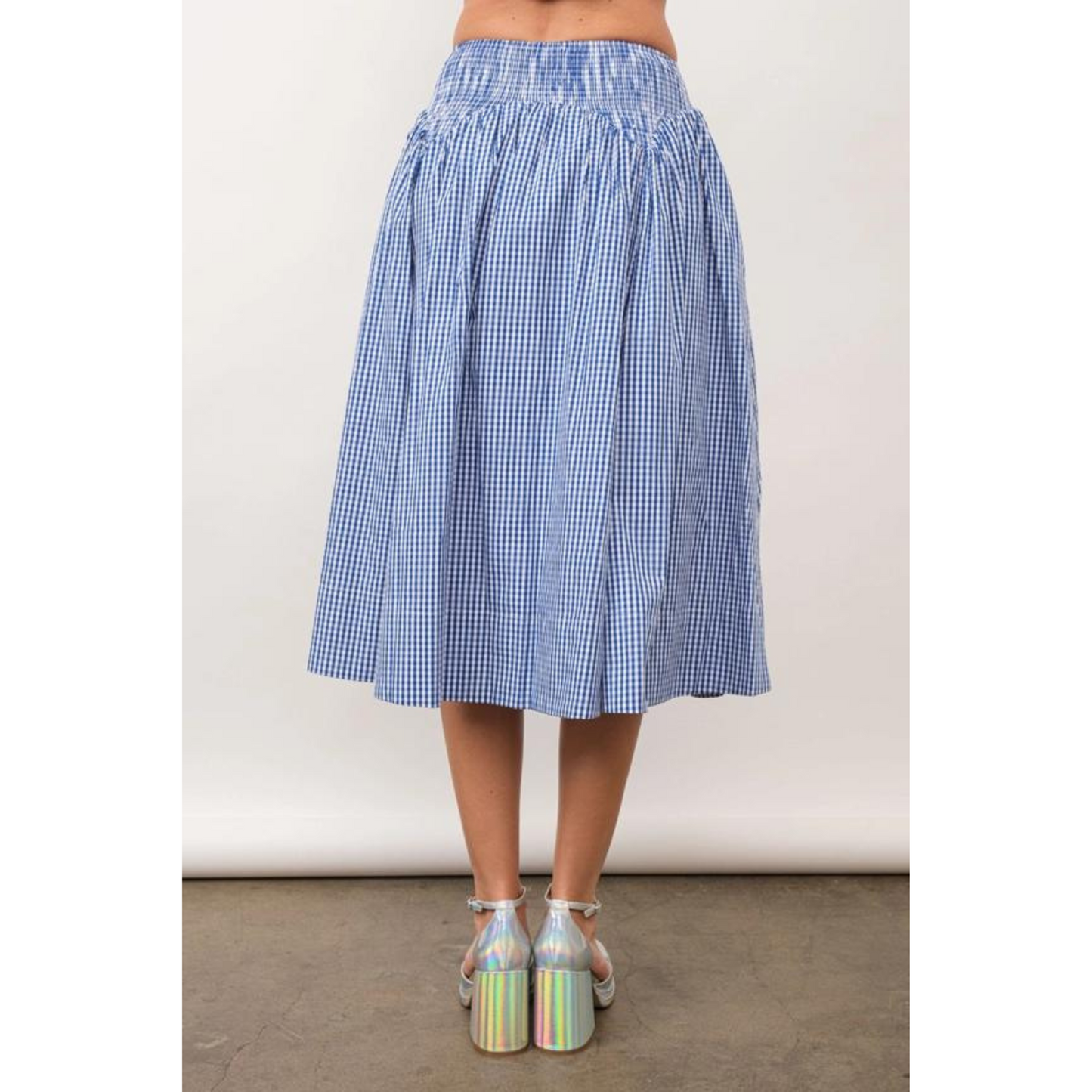 The Blue Farmer Skirt