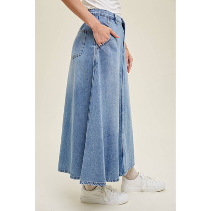 Naomi Denim Skirt